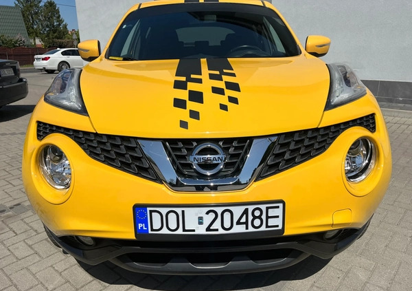 Nissan Juke cena 49900 przebieg: 104000, rok produkcji 2016 z Syców małe 466